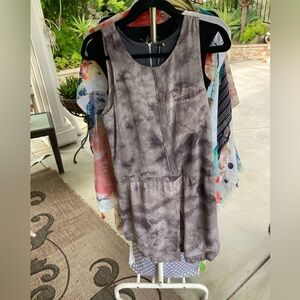 **Tie-Dye Sleeveless Dress - Size M**